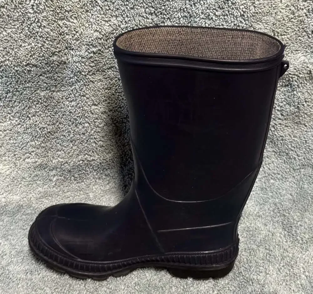 Kamik Kids Stomp Waterproof Rain Boots Navy Blue